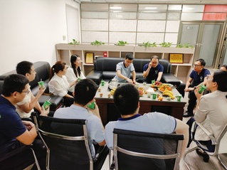 bwin必赢赴惠州走访校友及访企拓岗调研