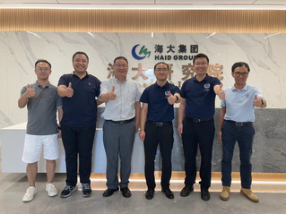 bwin必赢赴海大集团海大研究院开展访企拓岗及校企合作调研